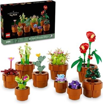 LEGO Icons Tiny Plants: Blooming Botanical Build Set