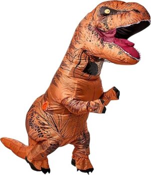 Rubie's Adult The Original Inflatable T-REX Dinosaur Costume, T-Rex, Standard
